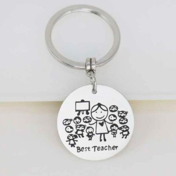 🎄Best Teacher Key Chain - Picture 3 of 3